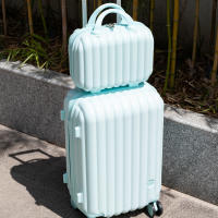 S7 STAR Juego de 2 maletas de viaje, Báscula de equipaje, Carcasa Ligera de PC, Asa con bloqueo a 3 alturas,Maleta grande, mediana y de cabina con un neceser,Trolleys,Ruedas Silenciosas Giratorias, Cerraduras de combinación,Múltiples opciones - details 7