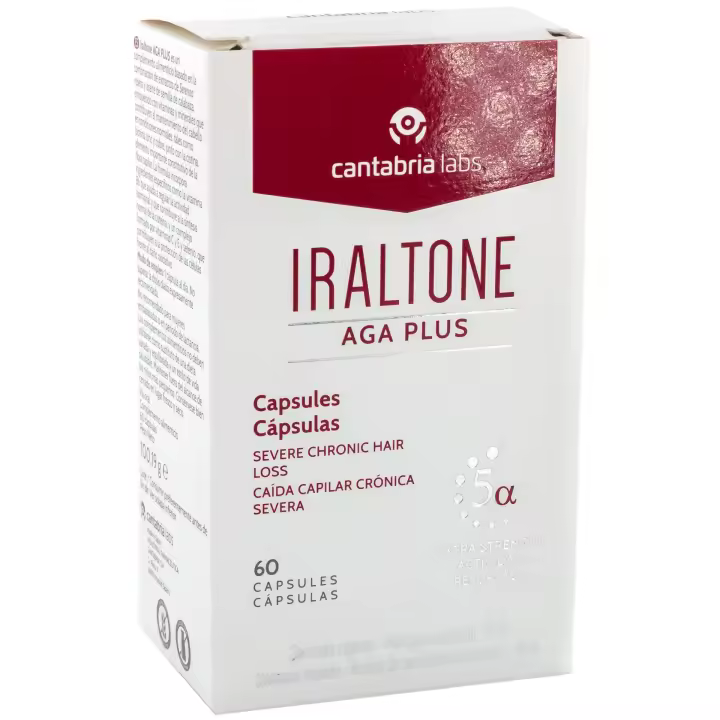 Iraltone AGA Plus Pérdida Capilar Severa Crónica 60 Cápsulas - 1