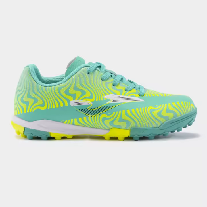 JOMA EVJW2415TF Zapatillas deportivas niño 33029 24I DEPORTIVO CORDONES TURQUESA TURF - 1