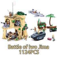 Bloques De Construcción De Tanque De Batalla Militar WW2 SLUBAN Para Niños Modelos De Vehículos Armados Regalo Para Jóvenes Y Adultos - details 10