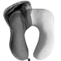 MANAWA TEA Almohada Viaje con Capucha, Almohada Cervical de Viaje Para el Cuello, Cojín de Viaje Para el Cuello Incluye Tapones de Oídos. Almohada Viscoelastica. - details 3