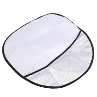 Cubierta De Rueda Del Volante De Coche 45x50cm Protección Solar De Doble Gruesura Anti-UV Y Anti-Calefacción Cobertor Parasol De Calidad Superior Plateado - details 7