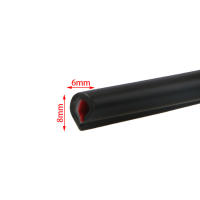 Tira De Goma Universal Para Puerta De Coche 5M Protección Edged Guardia Anticollisiones Decoración Automóvil Mouldeado U Tipo - details 2