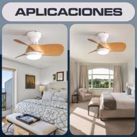 CLAR - Ventilador de Techo con Luz LED, Motor DC Eficiente y Silencioso - details 0