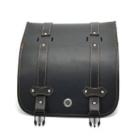 Bolsa De Sillín Para Motocicleta Con Cerradura De Contraseña Gran Capacidad Para Harley Sportster XL 883 1200 Honda Yamaha Suzuki - details 3