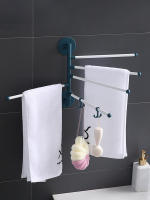 Estante De Almacenamiento Para Baño Con 3 O 6 Capas Rueda Giratoria Multifuncional Para Toallas Material De Poliéster - details 9