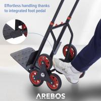 AREBOS Carretilla de mano Carro de transporte 150kg plegable Carro salvaescalera - details 26