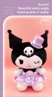 Peluche Sanrio Kuromi Hello Kitty Anime Kawaii Muñeco Suave Regalo De Cumpleaños Para Niña Niño Juguete De Colgante - details 3