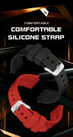Reloj De Pulsera Digital SANDA Para Hombre Resistente Al Agua Con Display LED Y Múltiples Funciones Deportivas Y Militares De Silicona - details 16