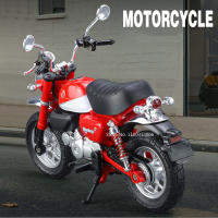 Honda Monkey Motocicleta De Aleación 1/12 Juguete De Modelado De Metal Con Suspensión Delantero Y Trasero Para Niños Regalo De Cumpleaños - details 1