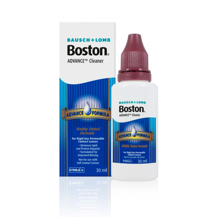 Bausch & Lomb Boston Advance Limpiador 30 ml - Solución limpiadora para lentillas rígidas - RPG
