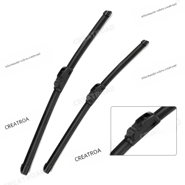 Limpiaparabrisas Delantero Para Renault Trafic X83 2001-2014 Limpia Pantalla Ventanas Coche Cepillo De Lluvia 24 "+21" Material ABS Semi-Rígido - 1