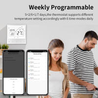 Termostato Inteligente WiFi Tuya Para Calefacción De Suelo Y Boilers De Agua Y Gas Control Por APP Y Voz Compatible Con Alexa Y Google - details 7