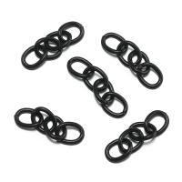 30pcs Cadenas De Extensión Coloridas De Hierro Para DIY Pulseras Collares Joyería Suministros 2.7cm Extensor Cola - details 6