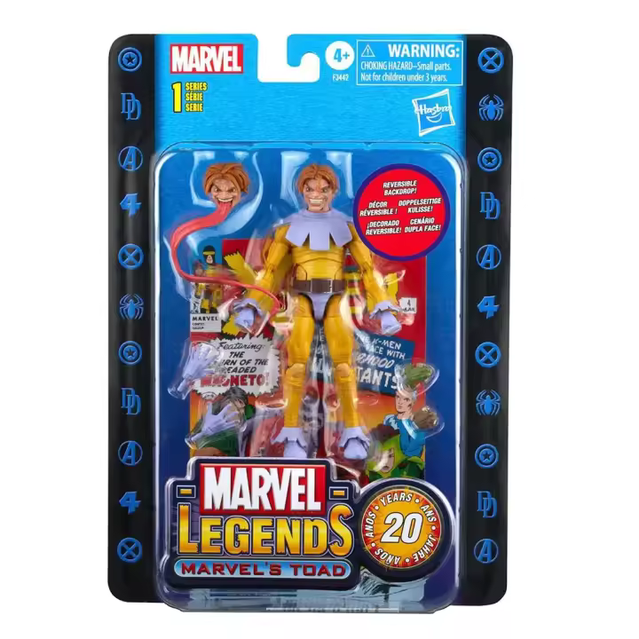 Marvel Figura De La Serie Leyendas Del 20 Aniversario X-men Toad - 1