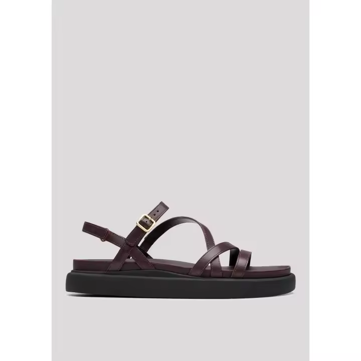 aristella rose sandal wine leather CLARKS - 1