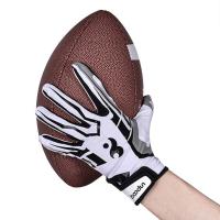 Guantes De Fútbol Profesionales Para Adultos Transpirables Antideslizantes De Béisbol Y Fútbol Americano Guantes De Mano Completo Con Palmas Ajustables Para Jóvenes - details 6