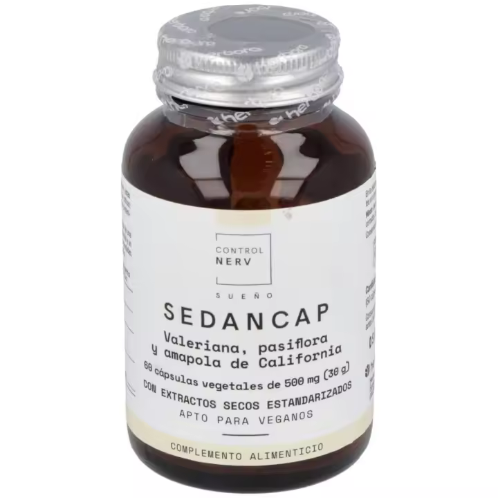 Herbora Sedancap 60 Cápsulas - Suplemento Natural Estrés y Sueño - 1