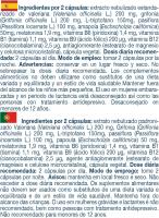 Bioserum ANSIOMED NOCHE 45 Cápsulas Ayuda a conciliar el sueño - details 0