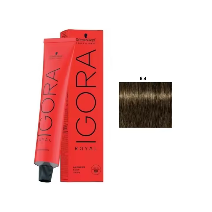 Tinte Igora Royal / Schwarzkopf - 6.4 Rubio Oscuro Beige - 1