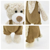 Oso De Peluche Teddy 34CM Lindo Juguetes De Peluche Animal Con Ropa Muñeca Kawaii Para Niños Bebés Regalo De San Valentín - details 8