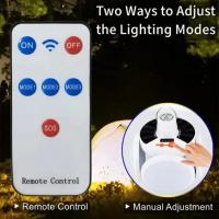 Lámpara De Camping Solar Impermeable Con Luz De Fútbol Y USB Recargable Bombilla LED Plegable Para Emergencias Lámpara De Pesca Ideal Para Tienda De Campaña Jardín Hogar Coche Fiesta - details 1