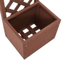 vidaXL Jardinera enrejada WPC 40x30x135 cm - details 5