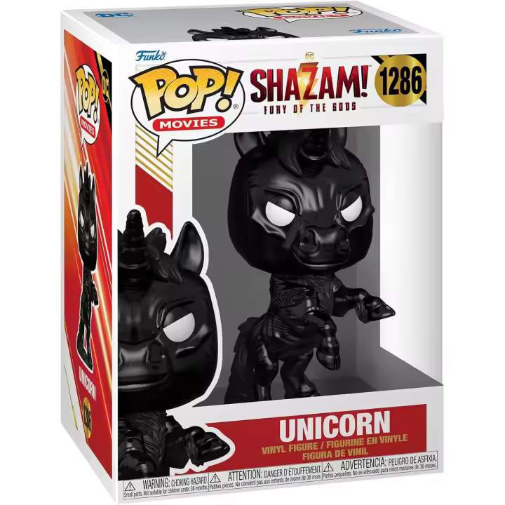 Funko Pop! Movies 1286: Shazam 2 - Unicorn Figura de Vinilo Coleccionable de 3.75 Pulgadas - Ideal para tu Colección de Figuras Funko Pop! y otras Mercancías Raras y Exclusivas - 1
