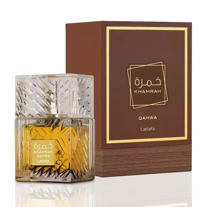 Lattafa Khamrah Qahwa Eau de Parfum 100ml – Coffee Vanilla Cinnamon, Unisex Long Lasting - 1