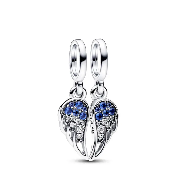 Pandora  Charm Colgante Alas de Ángel Divisibles Brillantes 792821C01 , para Mujer - 1