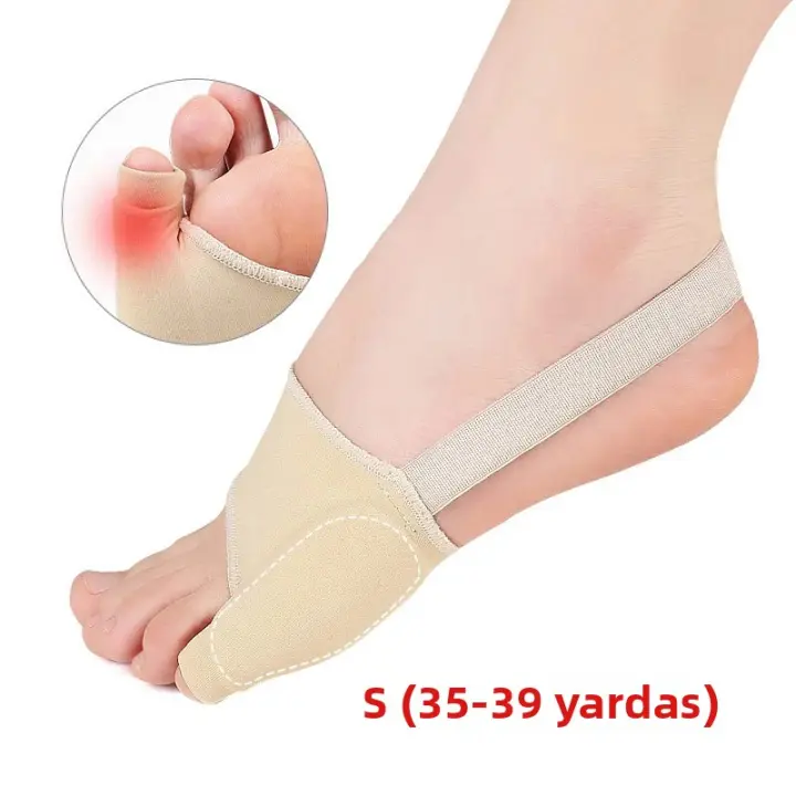 Corrector De Bollo Con Separador De Dedos Antideslizante Alivio Del Dolor En El Pie Herramienta De Cuidado Del Pie Tamaño S/L - 1