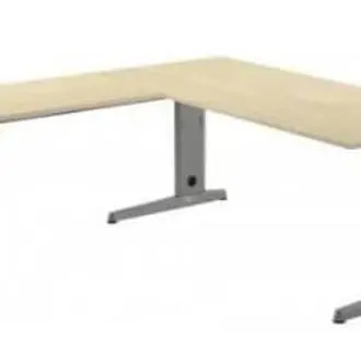 MESA DE ROCADA METAL ADJUST ALA 100x60 CM COLOR ROBLE - 1