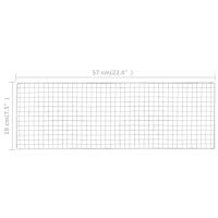 vidaXL Barbacoa portátil para camping de acero 60x22,5x33 cm - details 7