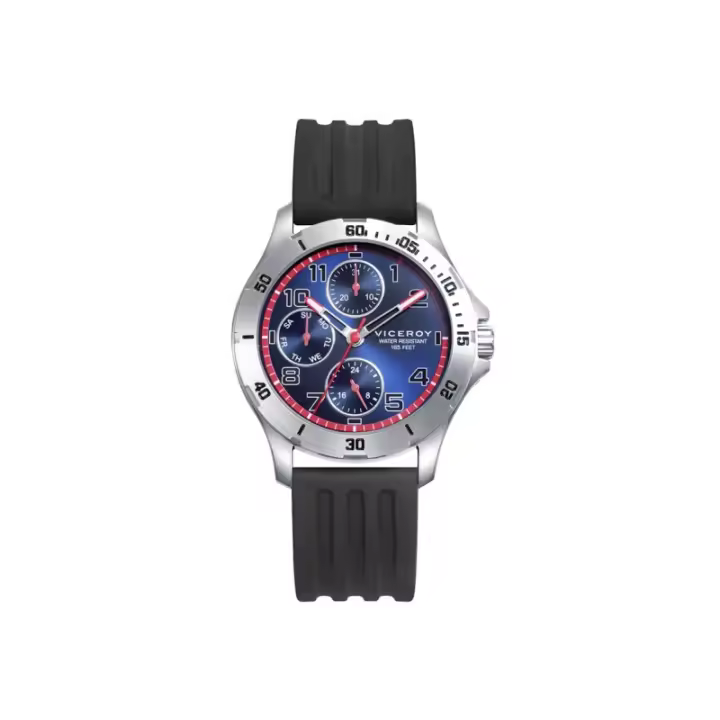 Reloj Viceroy Niño 401363-34 - Azul/Negro, Deportivo, 36MM, Pulsera Azul - 1