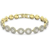 Angelic Necklace, Earring, And Bracelet Crystal Jewelry Collection, Rose Gold Gold Tone Finish - details 0