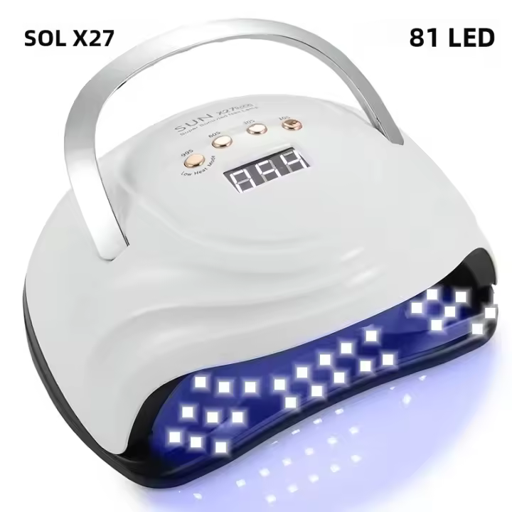 Secador De Uñas Profesional LED SUN X27/X25 MAX Para Secado Rápido De Todas Las Polvos De Uñas Para Manicura En Salón Herramientas De Cura De Gel De Uñas - 1
