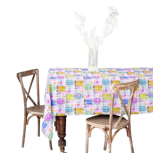Lafabricadelastelas-Mantel  panamá loneta de algodón estampado digital, diseño exclusivo, lavable, decoración hogar cocina, salón, comedor - 1