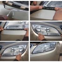 2pcs Luz Flexible LED Adhesiva Autocollante 30cm 15 LEDs Impermeable Para Decoración De Coche Y Hogar Multicolor - details 10