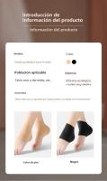 2PCS Calcetines De Gel Para Los Talones Hidratantes Y Reparadores Para Pies Secos Y Agrietados Uso En Spa Cuidado Del Pie Antideslizantes Duraderos Y Confortables - details 1