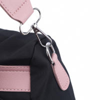 Mochila Oxford Casual 2024 Para Mujer Negra Impermeable De Nylon Para Estudiantes Adolescentes Niñas Bolsa De Viaje De Moda Con Manija Suave Sistema De Almacenamiento Arcuado - details 12