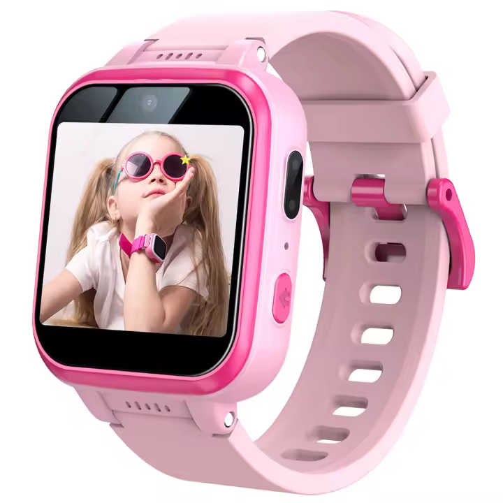 Relojes inteligentes para niños con juegos de rompecabezas Cámara de pantalla táctil de alta definición reproductor de música de vídeo despertador linterna moda regalos de relojes inteligentes para niños 6 - 13 años juguetes para niños y niñas - 1