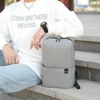 Mochila Pequeña De Color Sólido Impermeable Y De Gran Capacidad Para Viajes Y Escuela Mochila Casual Para Adolescentes Con Capacidad Grande Para Libros Y Utensilios Escolares - details 15
