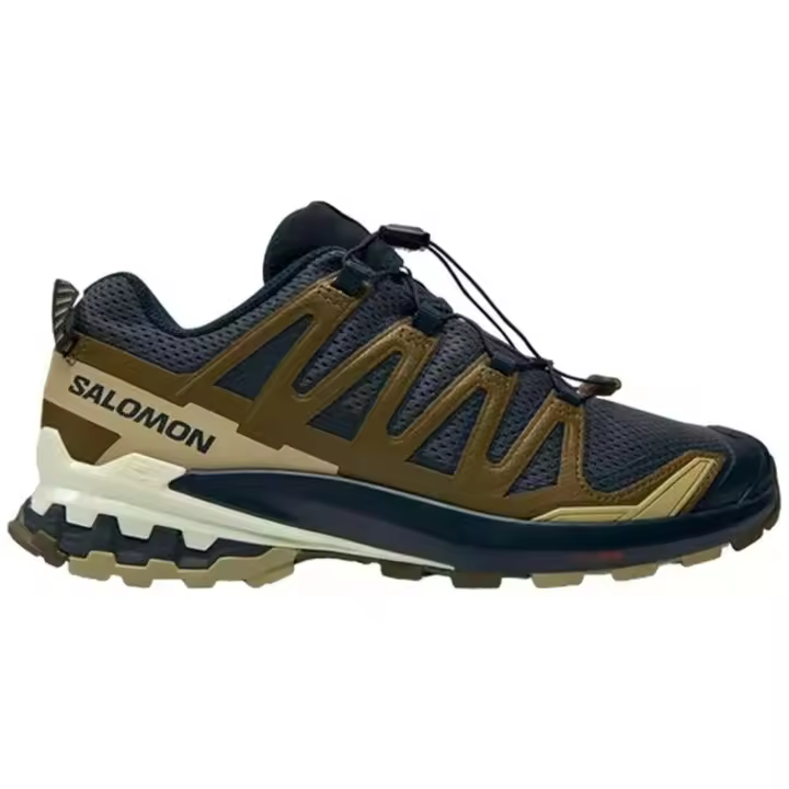 Calzado Outdoor marca Salomon modelo L47467500 para hombre en color verde - 1