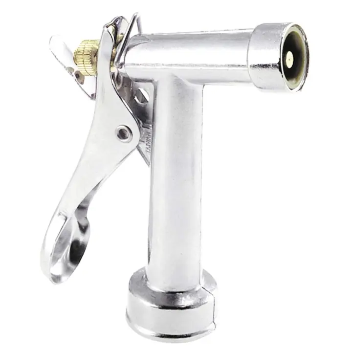 SANCO STORE - SATURNIA Pistola Riego Mangura Metálica Cromada - 1