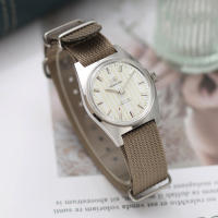 Reloj Mecánico Para Hombre Shanghai Watches Diseño Bauhaus Dial Estéril 36mm Correa De Cuero Acristalado De Acrílico Resistente Al Agua - details 3