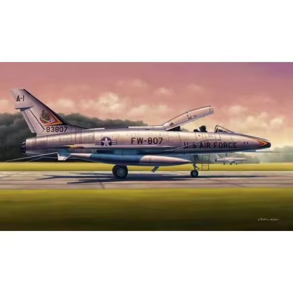 TROMPETER 02840 F-100 F SABRE SÚPER 1/48 - 1