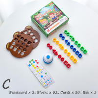 Juegos De Rompecabezas Educativos Para Niños Formas Geométricas Colores Tablero De Jigsaw Interacción Temprana Juguetes Unisex - details 10