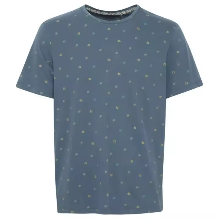 Camiseta de Manga Corta Blend  para hombre en color azul - 1
