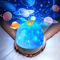 Proyector De Estrellas Del Océano Pequeño Lámpara De Noche Con Proyección Galáctica Y Nebulosa Rotación 360 Grados Regalo Para Niños - details 13