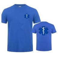 Camiseta EMT De Emergencia Ambulancia Para Hombres Y Mujeres Moda Verano Streetwear Cuello Redondo Manga Corta Casual Sport - details 4
